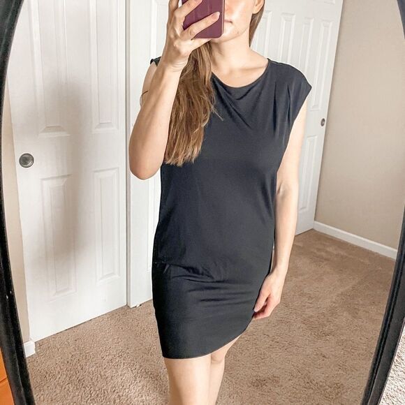 Sale! Alice + Olivia Keyhole Back Mini Dress Black XS - Picture 5 of 12